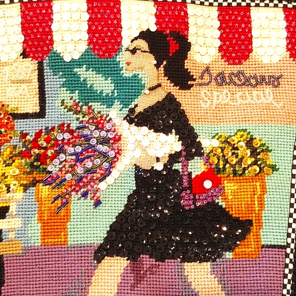 Kolorway Embellished Jean Jacket - Picture 4 of 7